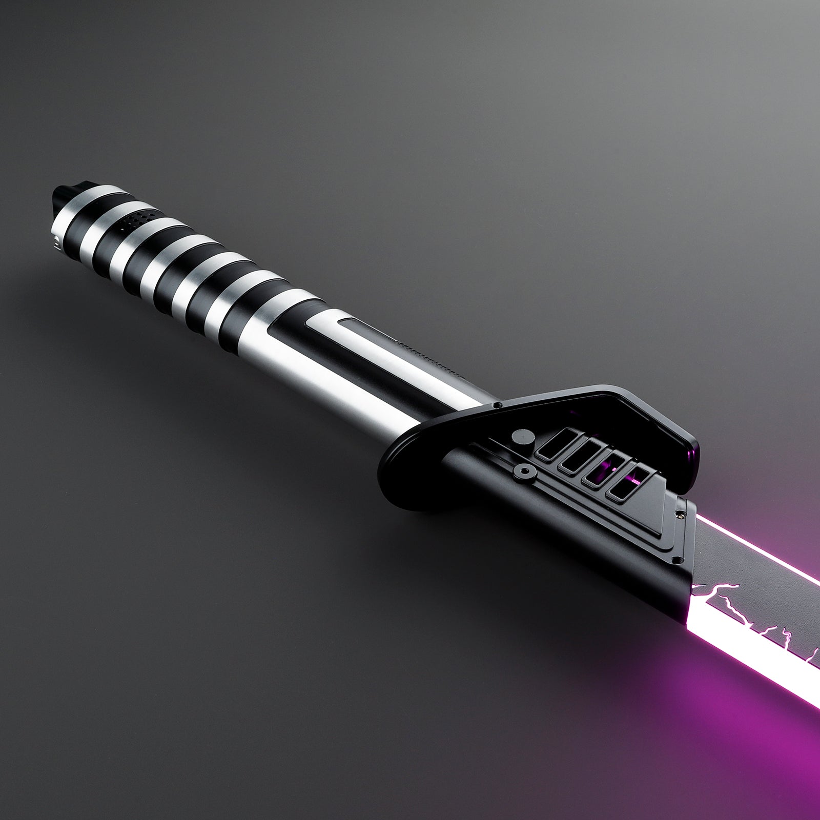 Sabre Laser Noir Mandalorien-Sabre laser lumineux-RÉPLIQUE-NEOPIXEL-Sabre-Laser-France