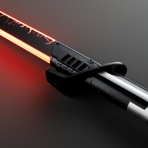 Sabre Laser Noir Mandalorien-Sabre laser lumineux-RÉPLIQUE-NEOPIXEL-Sabre-Laser-France