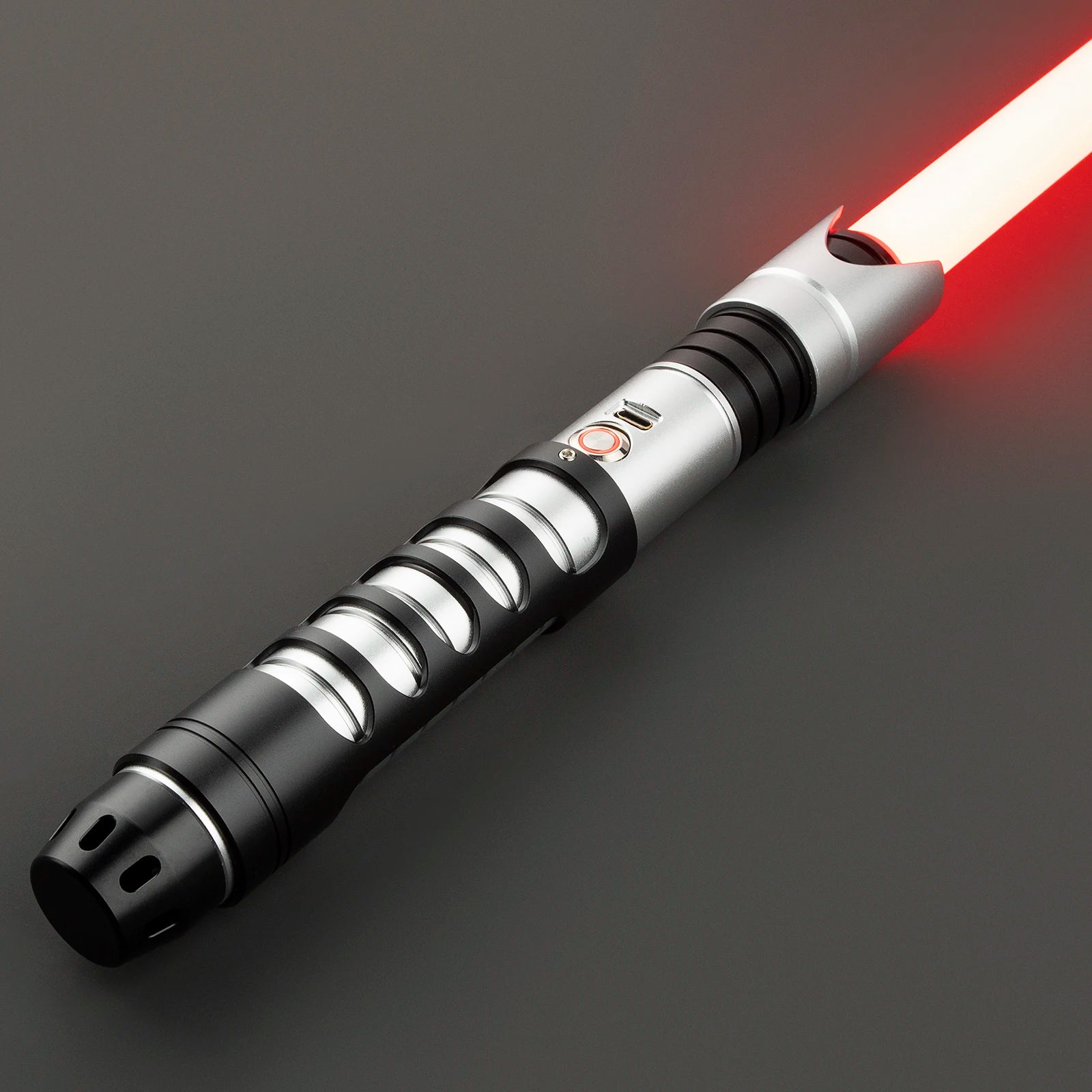 Sabre laser pro--Sabre laser-Noir et argent-Sabre-Laser-France